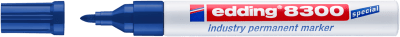Marcador permanente industrial edding 8300 Azul