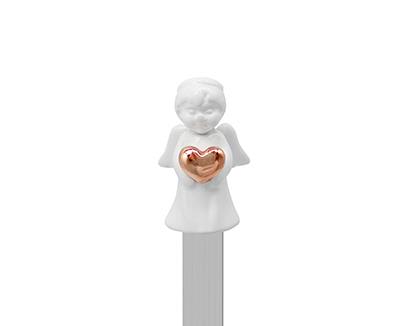 Metalmorphose® Marcapáginas - Ángel corazón oro1