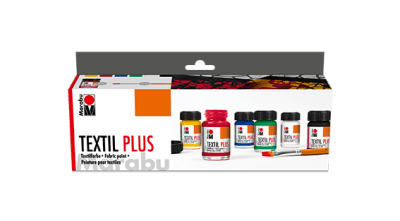 Marabu Textil Plus Set 6u. x 15 ml1