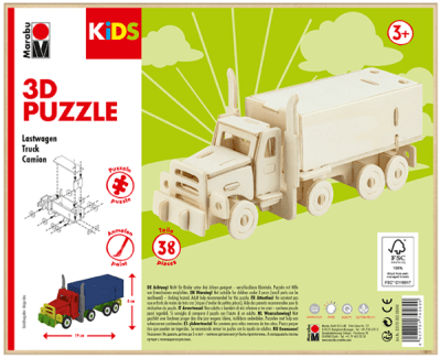 Marabu KiDS Puzzle 3D - Truck1