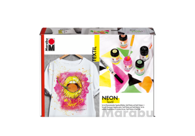 Marabu Textil Set Neón  4u. x 15 ml1