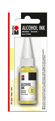 Marabu Tinta permanente base Alcohol, lemon 020, 20 ml1