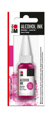 Marabu Tinta permanente base Alcohol, magenta 014, 20 ml1