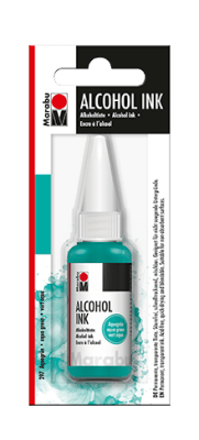 Marabu Tinta permanente base Alcohol, aqua green 297, 20 ml1