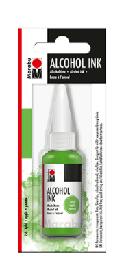 Marabu Tinta permanente base Alcohol, apple 158, 20 ml1