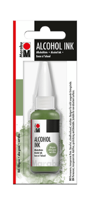 Marabu Tinta permanente base Alcohol, olive green 065, 20 ml1