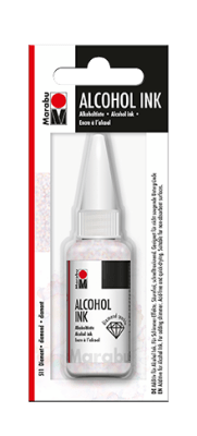 Marabu Tinta permanente base Alcohol, diamond 511, 20 ml1