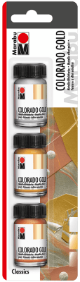 Marabu COLORADO GOLD set clásico, 3u. x 15 ml1