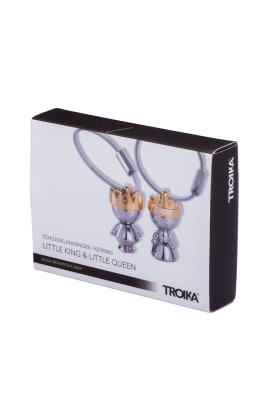 Llavero Troika con diseño reina y rey1