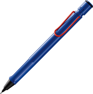 Portamina Lamy Safari 0,5 Azul/Rojo1
