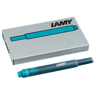 Cartucho de tinta Lamy T10 Turquesa para Plumas