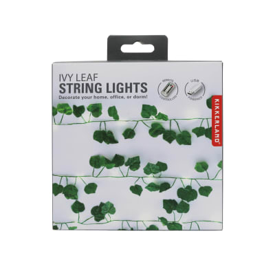 Luces Kikkerland String De Hiedra 10 Pies1