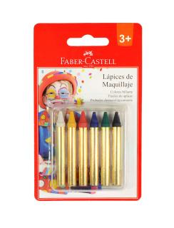 Lapices De Maquillaje Cortos X 6 FC1