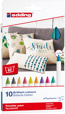 E-4600/10 Marcador Textil Surtido