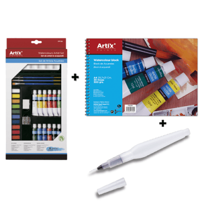 Set de pintura Madrid Papel1