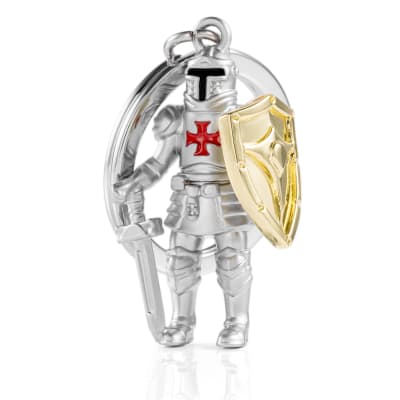 Llavero Metalmorphose Caballero Espada y Escudo1