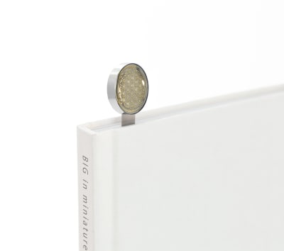 Marcapáginas Metalmorphose Flor de la vida dorado1