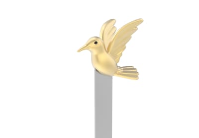 Marcapáginas Metalmorphose Colibrí dorado1