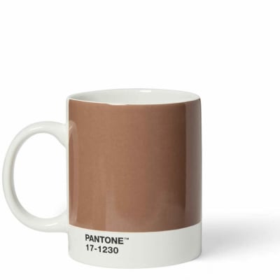 Taza Pantone  Moca Color del año 2025  + Caja De Regalo1