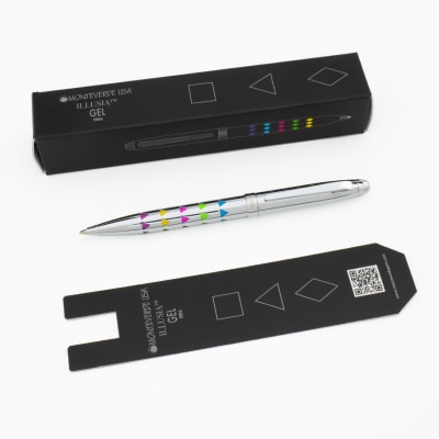 Illusia Gel Monteverde con Triangle shapes Chrome/Chrome Trim1