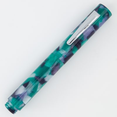 Inkball Monteverde MVP (cartridge, eyedropper), Green Abstracts - Medium1