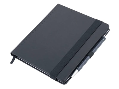 Bloc de notas TROIKA  BLACK SLIMPAD A5 lapiz Azul Oscuro