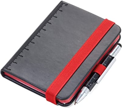Bloc de notas Troika  (pequeño) DIN A7 + boligrafo multitarea1