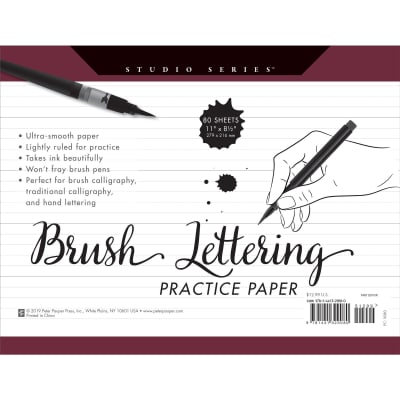Set Hojas Para Practicar Lettering X 80 Uds (PAP)1