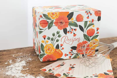 Caja De Recetario Flores2