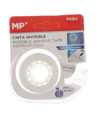 Scotch Translucido Con Dispensador 18mm 1Ud - Madrid Papel1