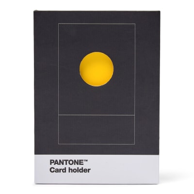 Porta Tarjeta De Crédito Pantone Mate - Amarillo Porta Tarjeta De Crédito Pantone Mate - Amarillo