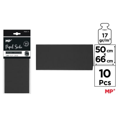 Pliego De Papel Seda 50cmX66cm X 72Uds Marca MP Crafts Color Variado (MP)1