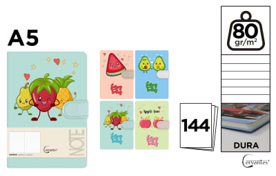 Cuaderno De Notas Enjoy 13.4 X 19 Cm (MP)1