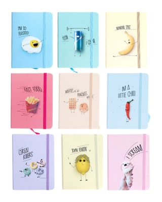 Cuaderno De Notas A5 Forrado Diseño Variado T/D x 6 Hjs (MP)1