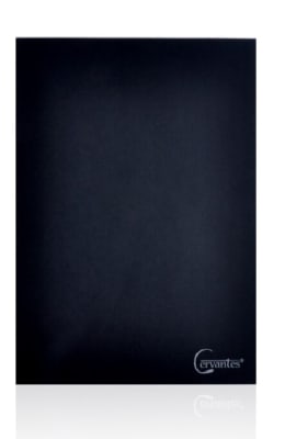 Cuaderno De Línea Tapa Blanda 80Hjs A4 Marca Cervantes Negro 1