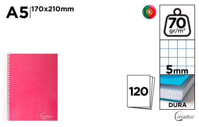 Cuaderno Tapa Forrada Surtido A5 70 G/M² (MP)1