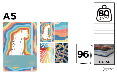 Cuaderno De Notas Tapa Forrada A5 (08)1