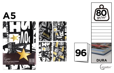 Cuaderno De Notas (22) Tapa Forrada A5 (MP)1