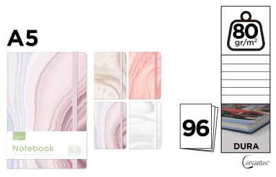 Cuaderno De Notas Tapa Forrada A5 (25)1