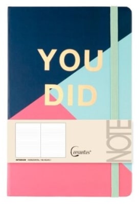 Cuaderno P/Notas A5 Forrado T/D C/Mezcla D/Color X 96 hjs (MP)1