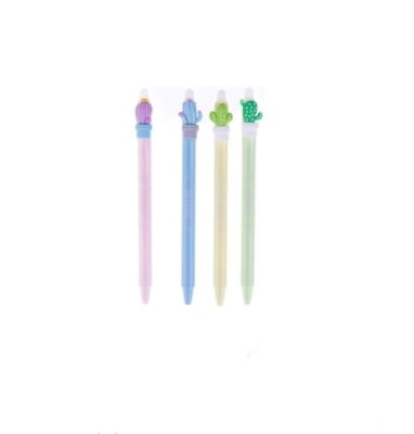 Bolígrafo Borrable 0.5mm Diseño Cactus Marca Madrid Papel 1