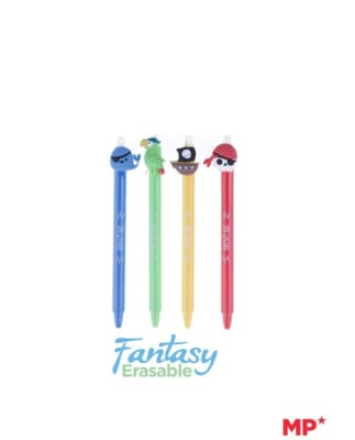 Bolígrafos borrables con diseño FANTASÍA PIRATAS1