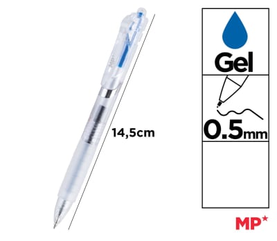Bolígrafo Tinta Gel Punta 0.5 Mm (MP) Rojo1
