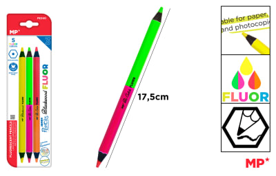 Lápiz Fluorescentes Jumbo1