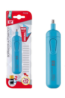 Borrador Automático 12cm Con 12 Gomas - Madrid Papel1