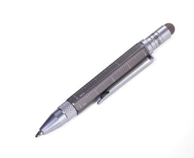 Boligrafo Troika Construcción multifuncional LILIPUT Titanium1