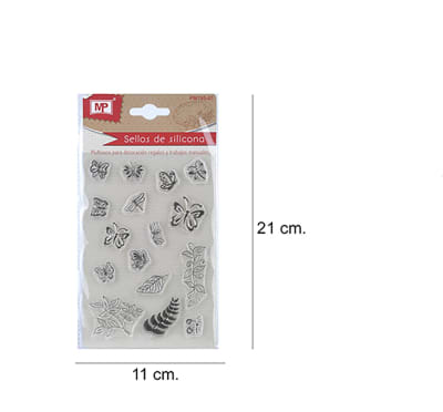 Set De Timbres De Silicona P/Scrapbooking #07 /16 Figurasdo1