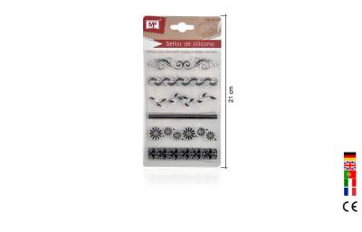 Set De Timbres De Silicona P/Scrapbooking #25 /6 Figurado1