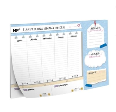 Planificador Semanal C/Magnetico A4 Marca Madrid1