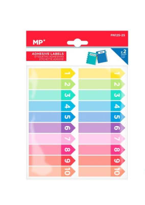 Etiquetas Adhesivas Diseño Emoticon Y Banditas -Madrid Papel1